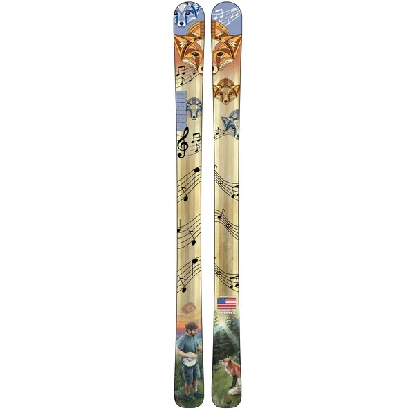 Meier Skis Custom Ski (Powder Fox graphic)